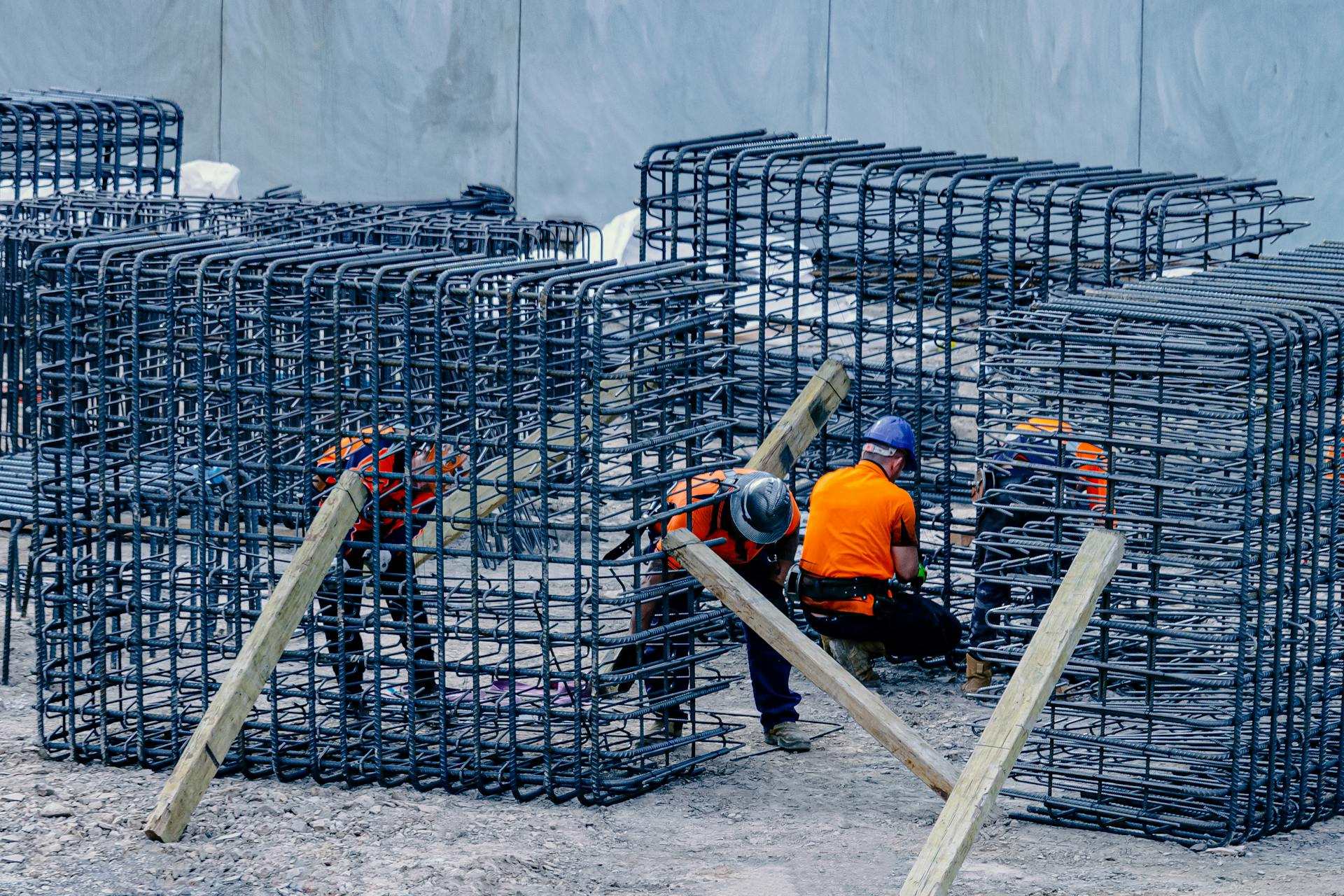 rebar cages